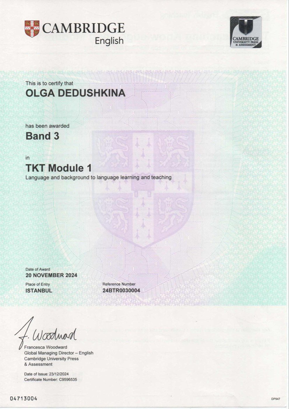 TKT Module 1